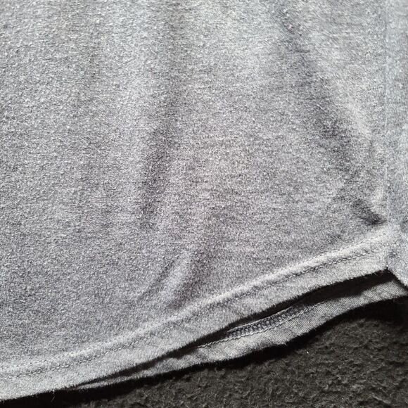 Goldtoe Womens T-Shirt Gray Size Large Polyester/Cotton Blend Short Sleeve - Picture 9 of 12